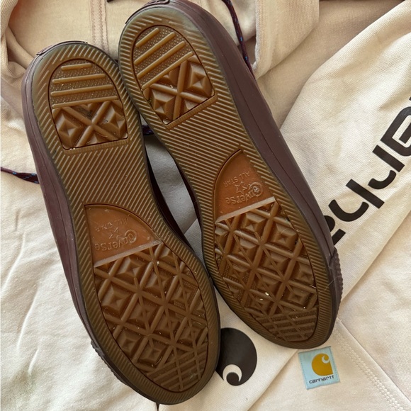 Converse One Star Pro Mid Shoes Deep Bordeaux RARE & GETTING RARER!!! - Picture 6 of 16